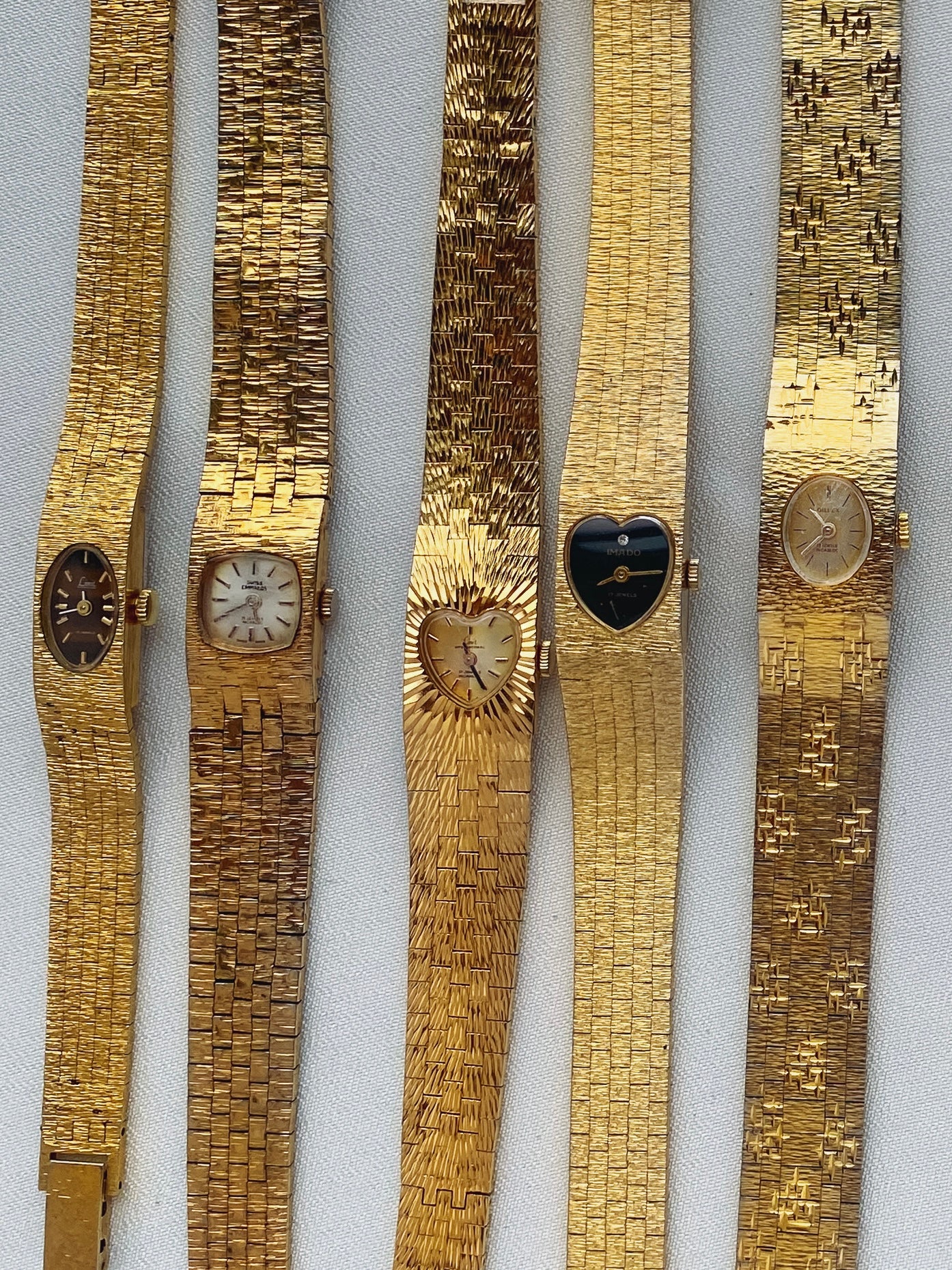 GOLD - VINTAGE WATCHES II
