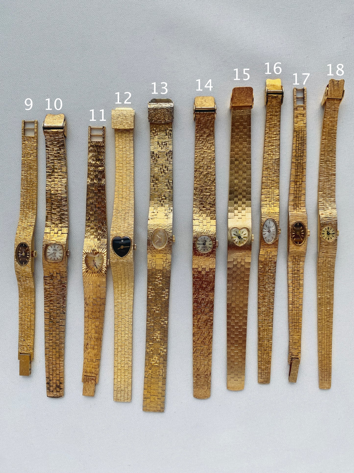 GOLD - VINTAGE WATCHES II