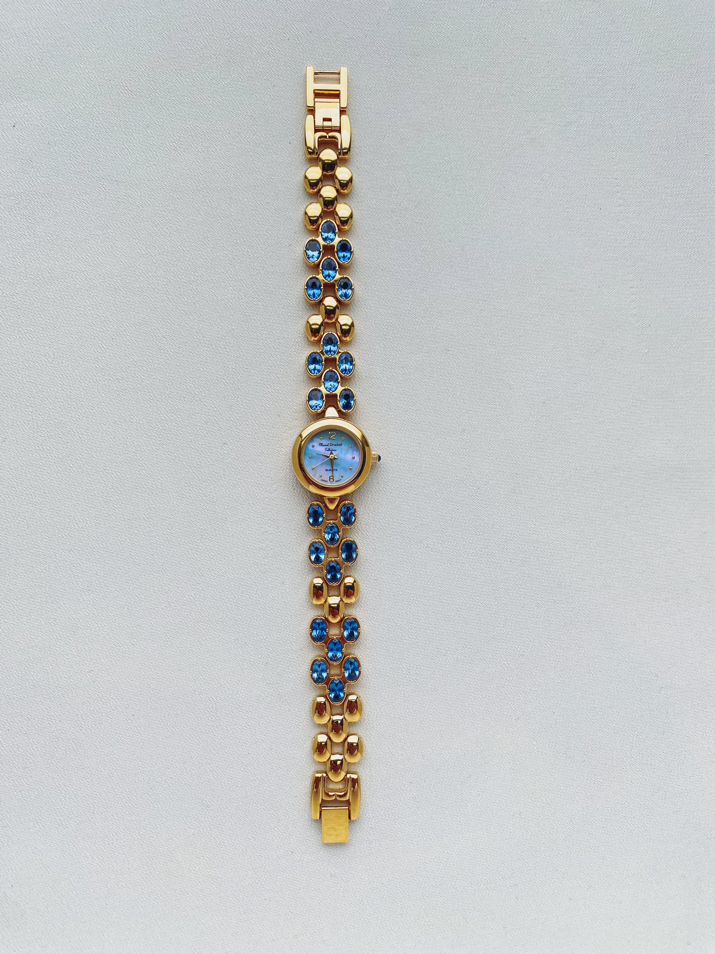 Gold - Marcel Drucker Ocean Blue Gemstone Watch