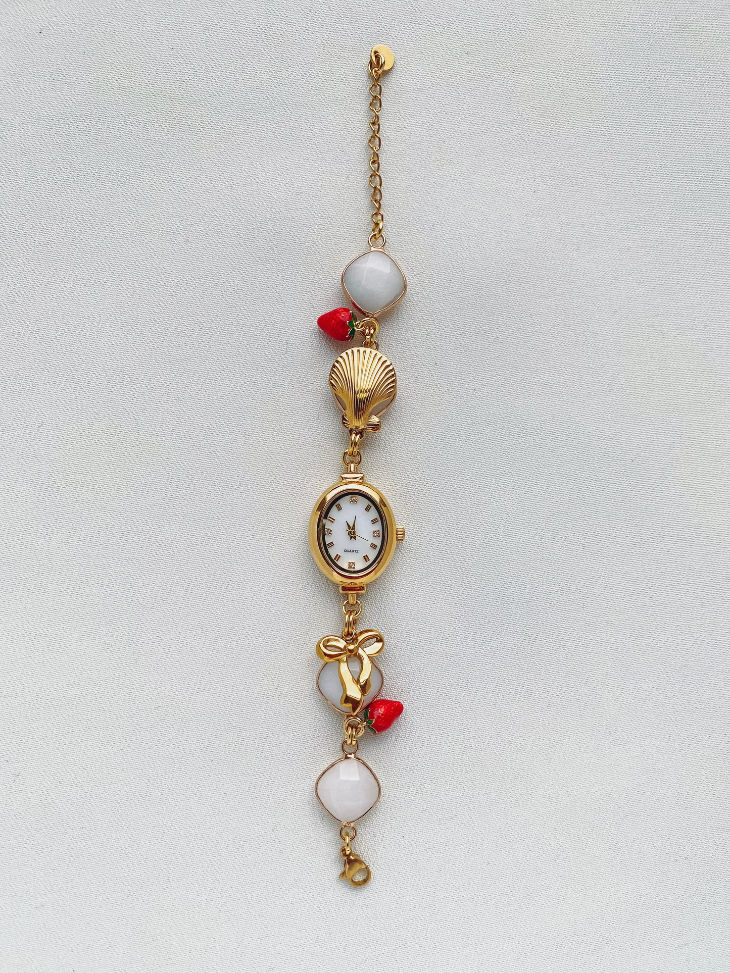 Gold - Strawberry Watch