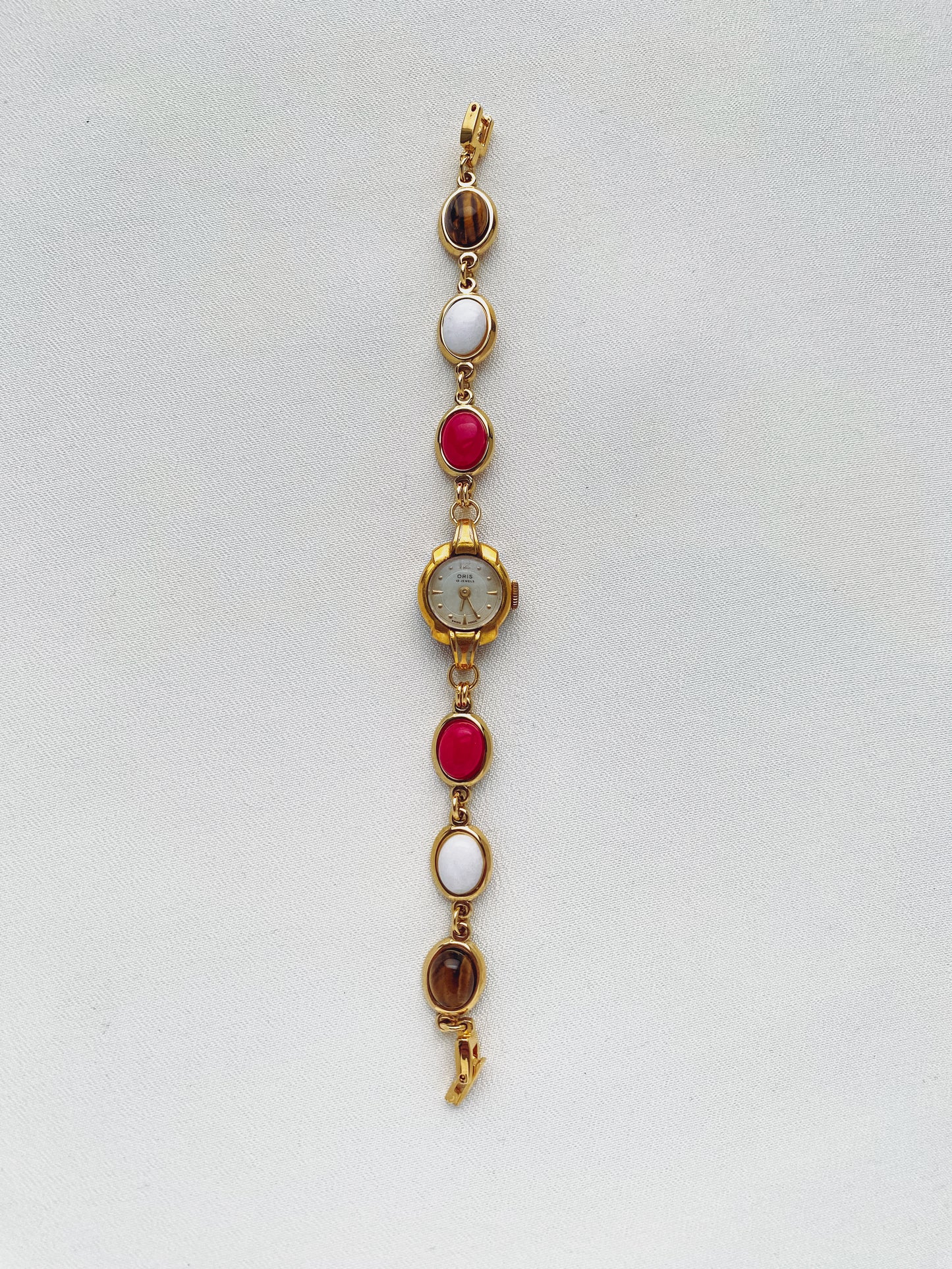 Gold - Colorful Gemstone Watch
