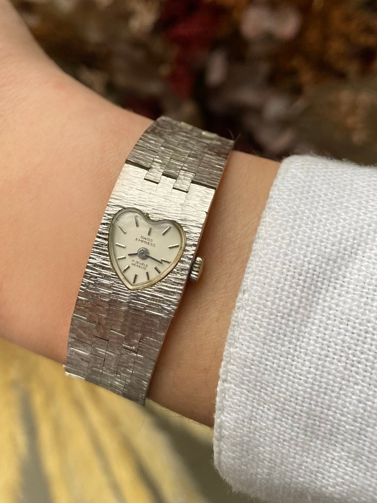 Rare 1970s Heart Watch