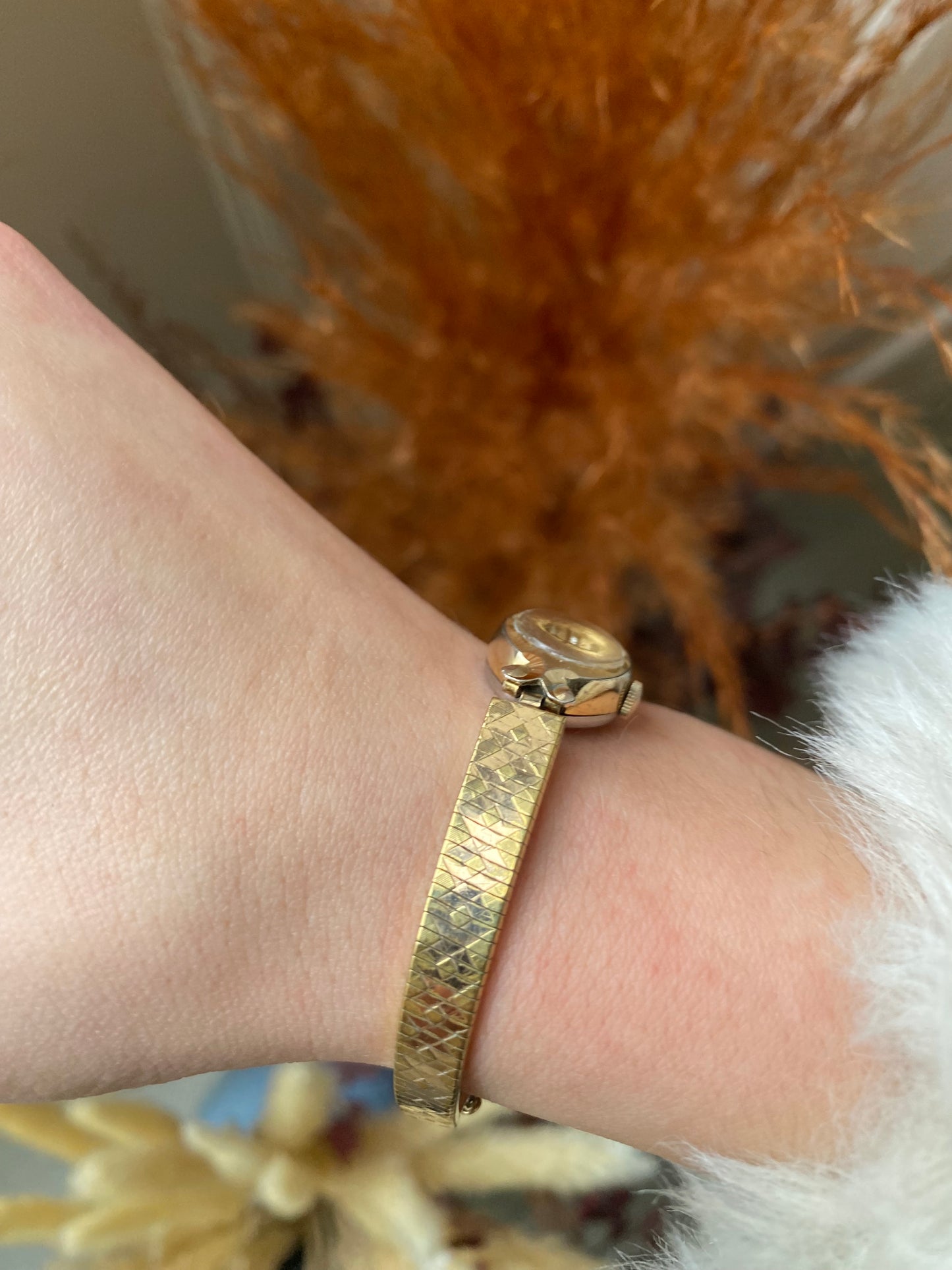 Antique Gold Plated Rotary watch from 1930s-40s