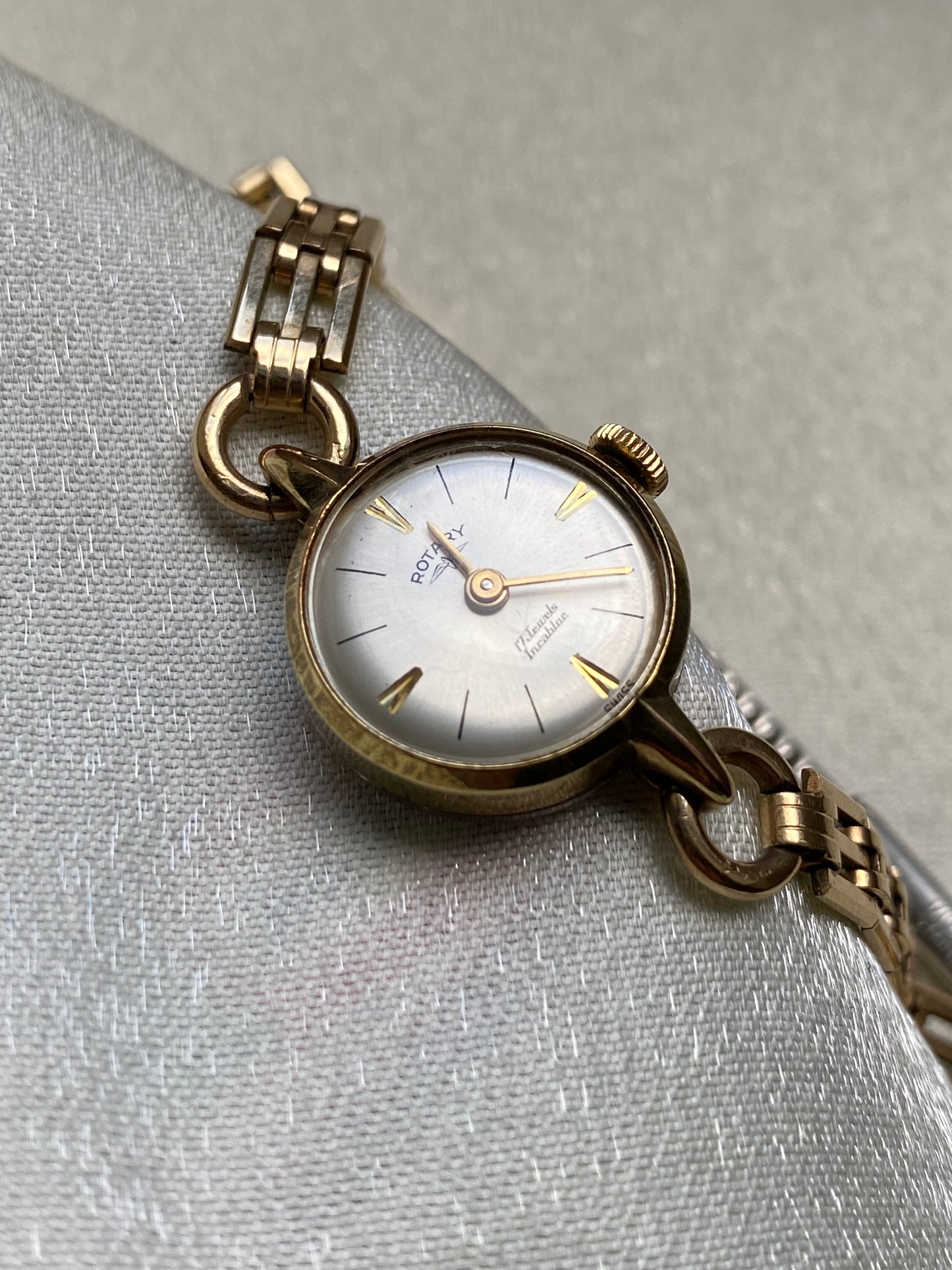 Vintage 1940s Gold Plated Rotary Watch
