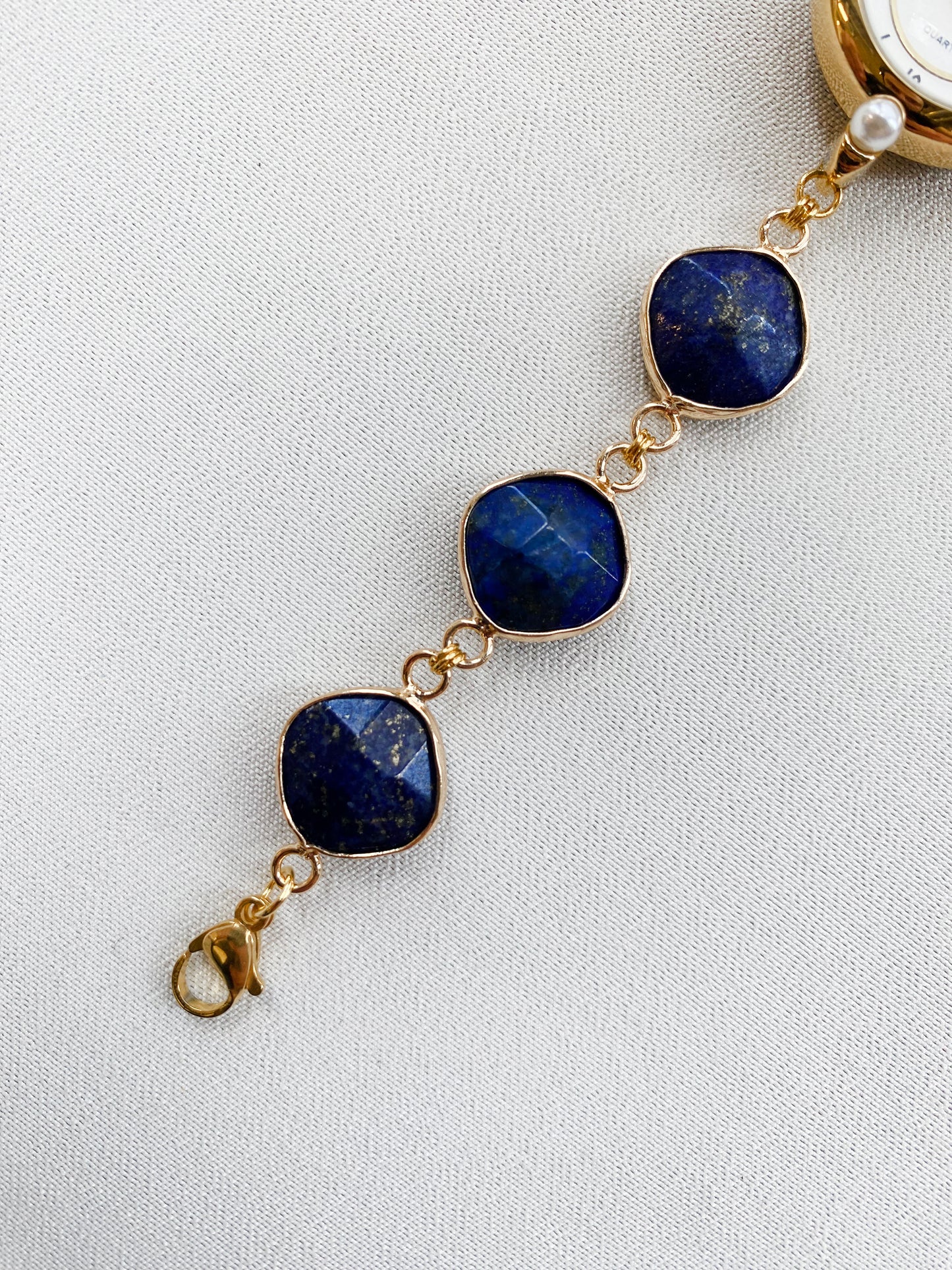 Gold - Lapis Lazuli Watch