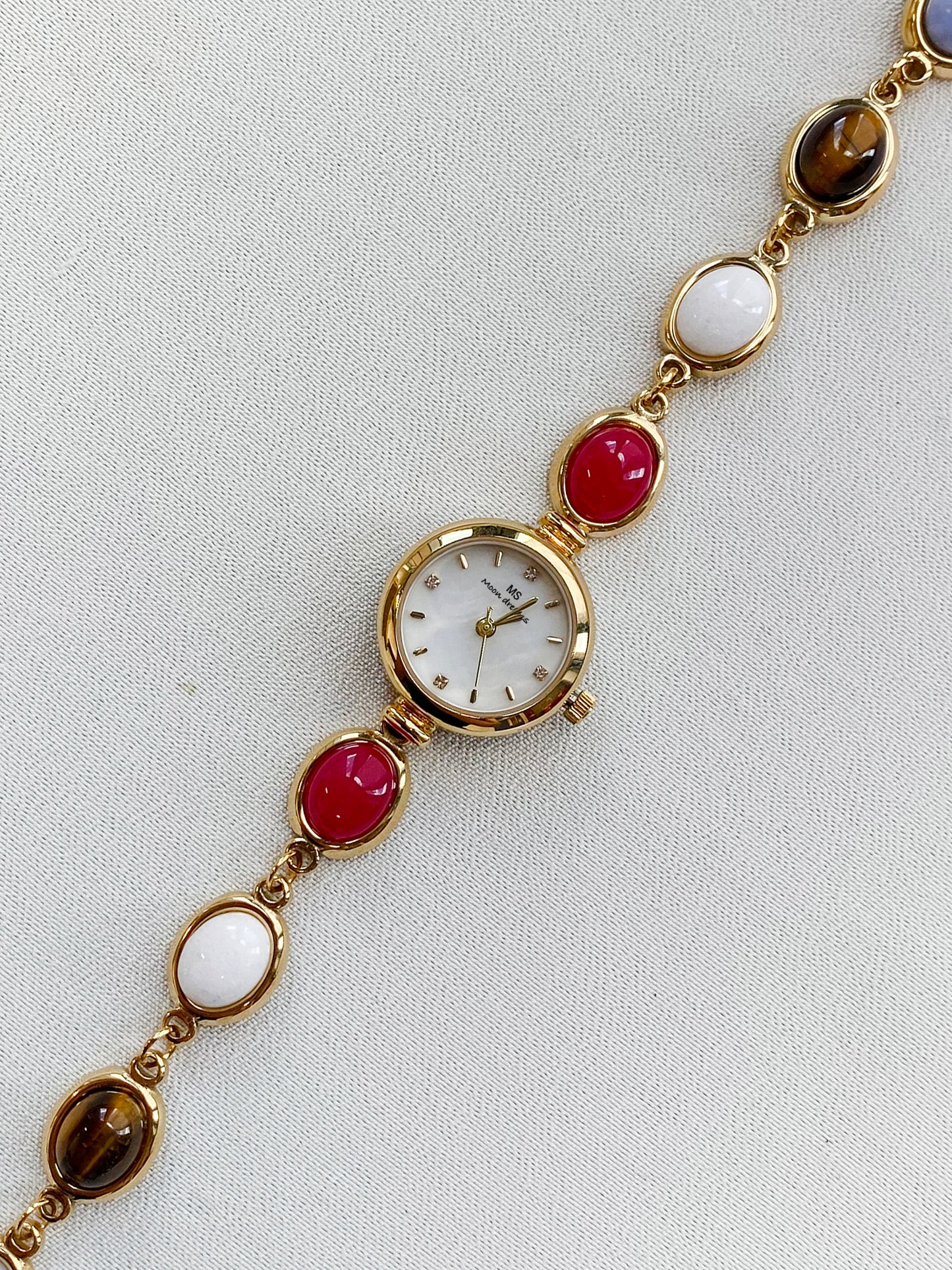 Gold - Gemstone Watch