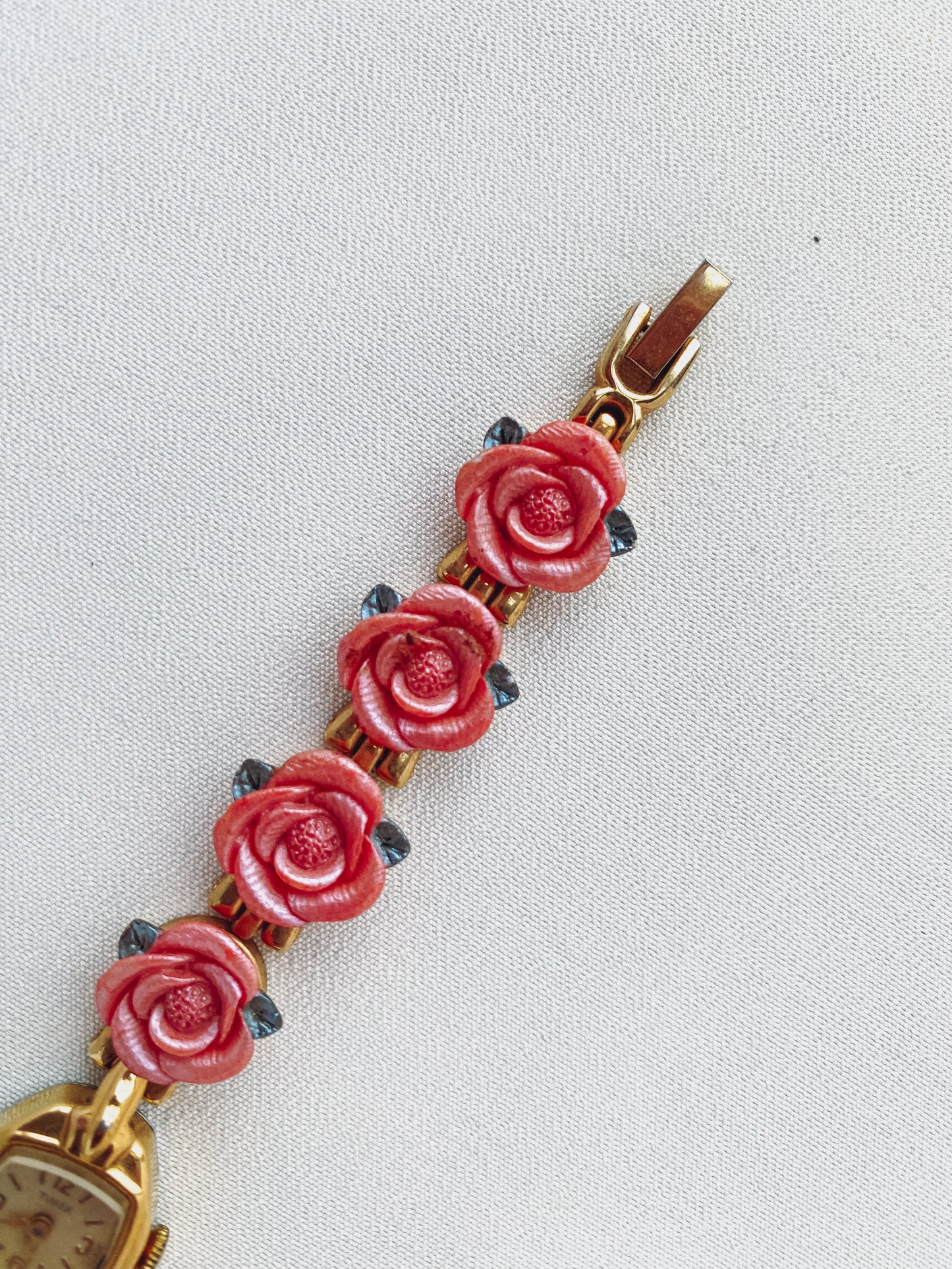 Gold - Pink Rose Watch