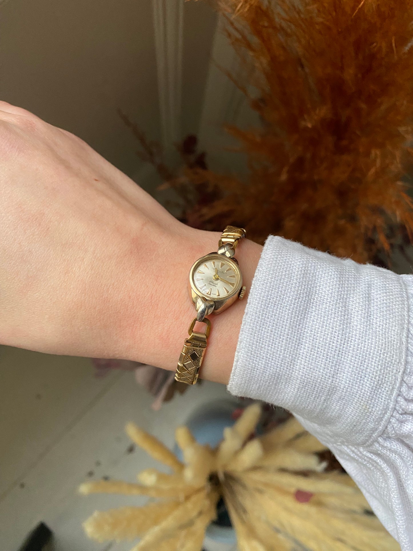 Antique Everite 1930s Gold Plated Watch