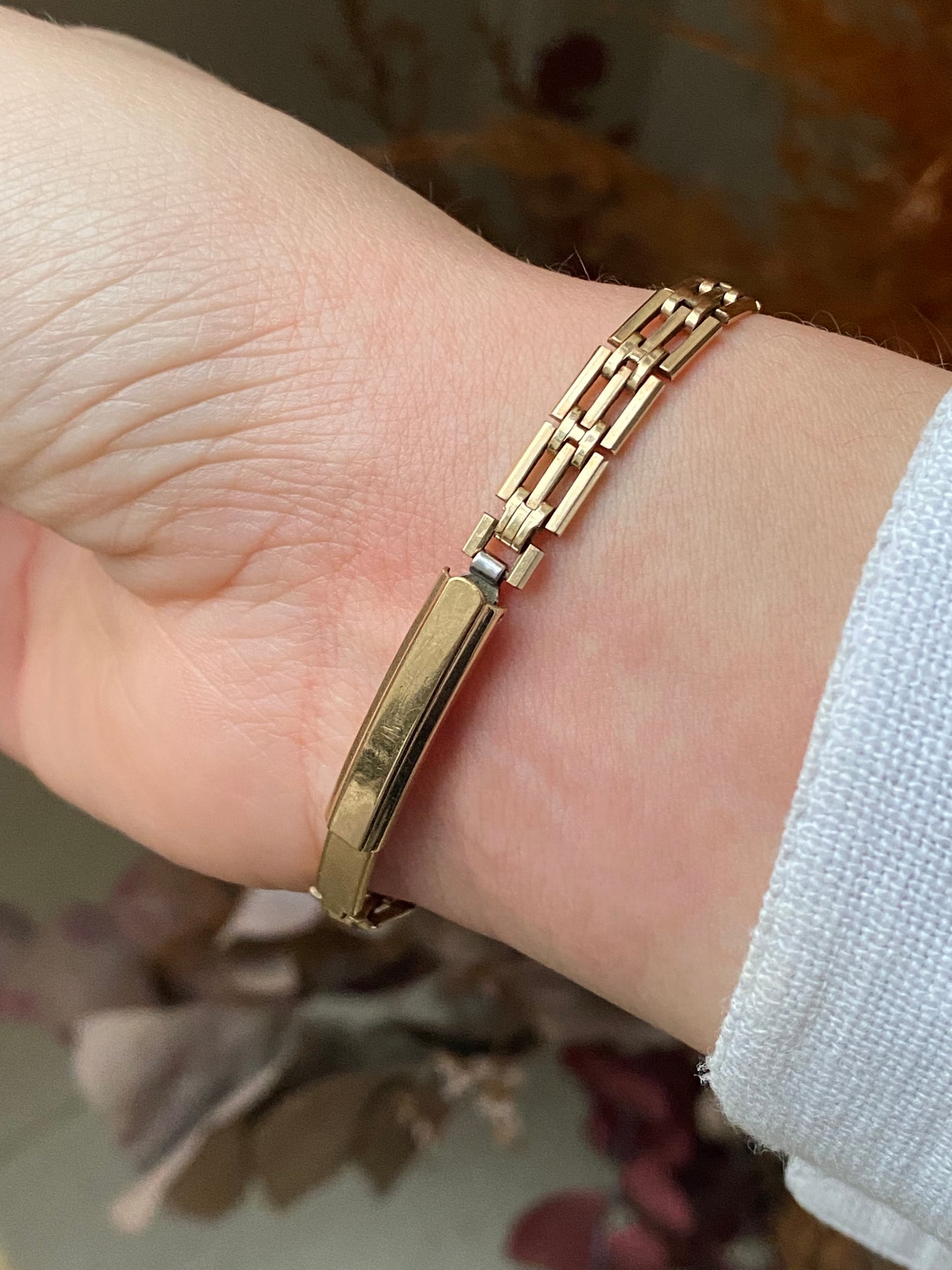 Vintage 1940s Gold Plated Rotary Watch
