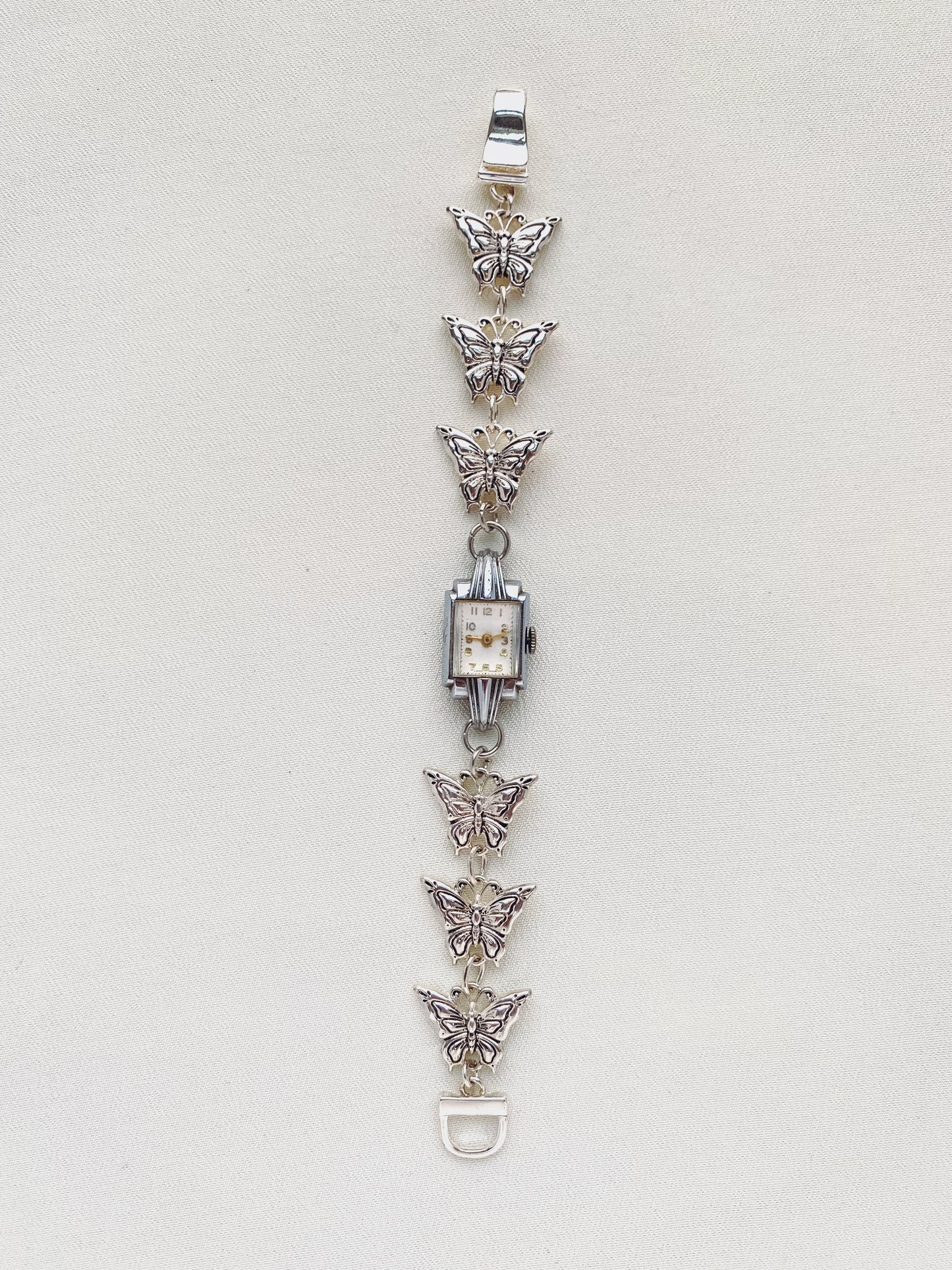 Silver - Butterfly Watch