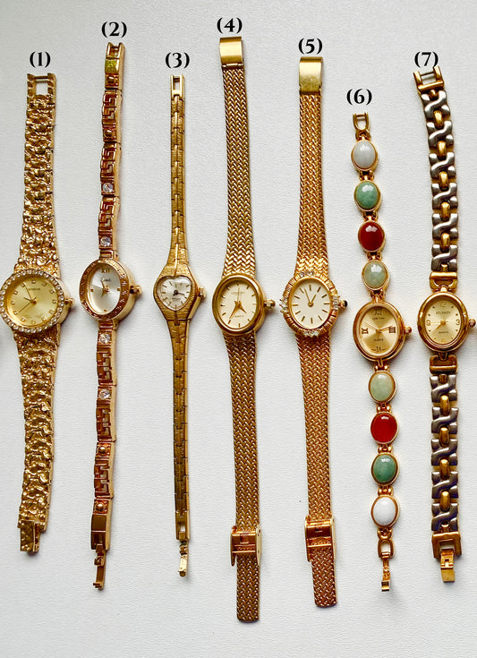 GOLD - VINTAGE WATCHES