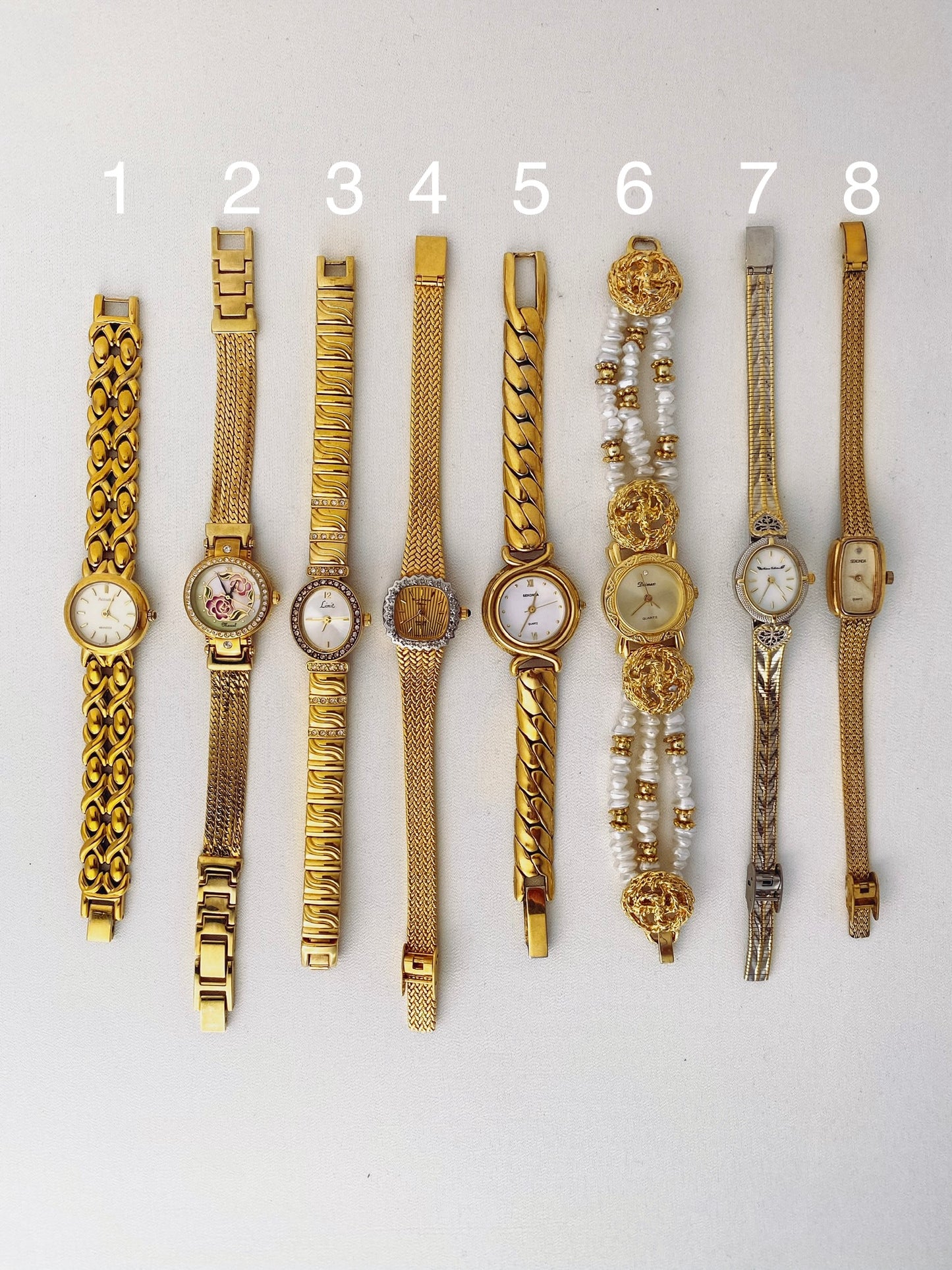 GOLD - DAINTY VINTAGE WATCHES II