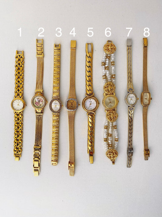 GOLD - DAINTY VINTAGE WATCHES II