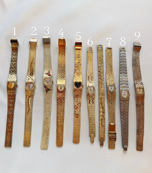 GOLD - VINTAGE WATCHES