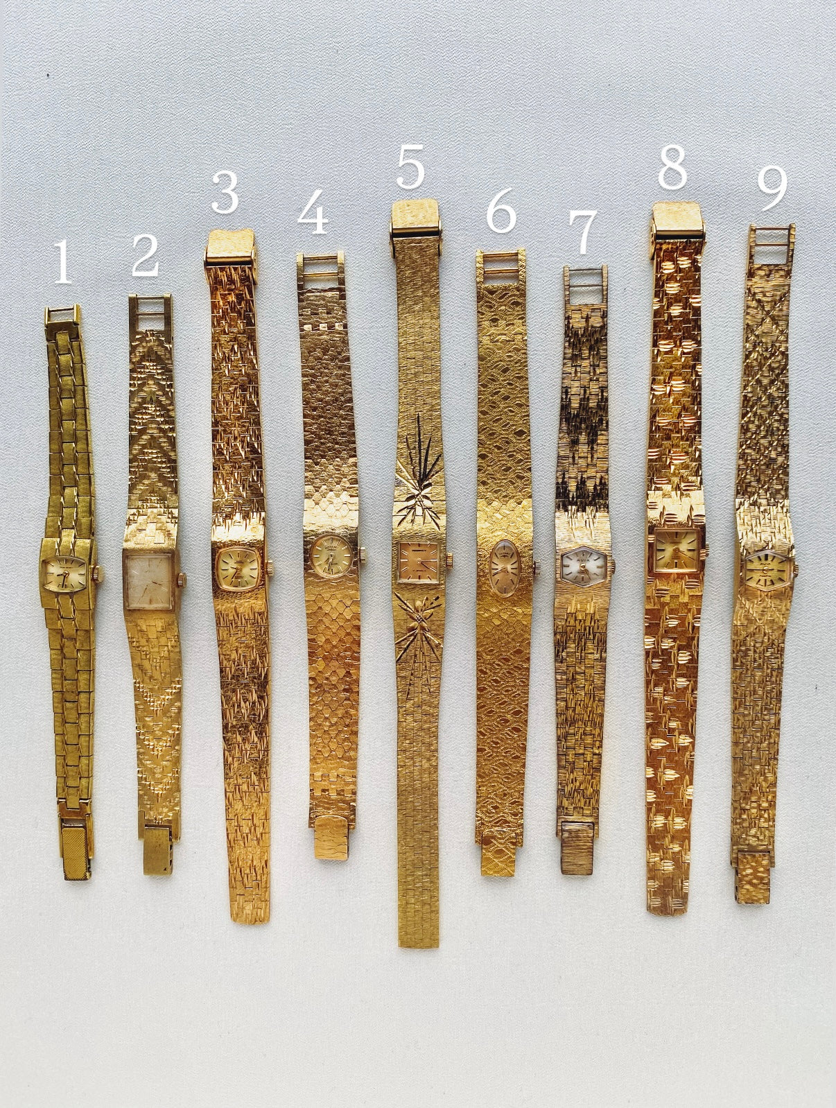 GOLD - 1960s VINTAGE WATCHES