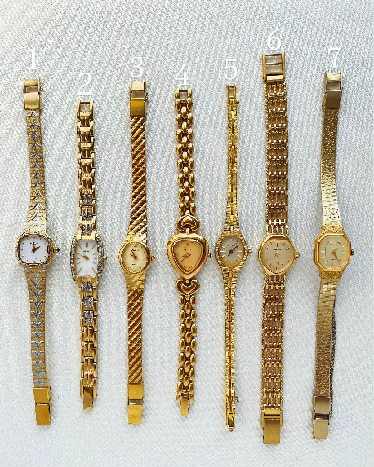 GOLD - VINTAGE WATCHES