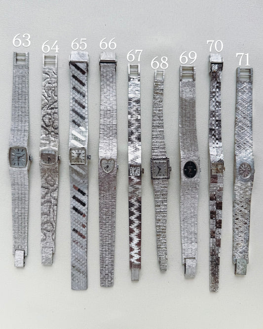 SILVER - VINTAGE WATCHES - I