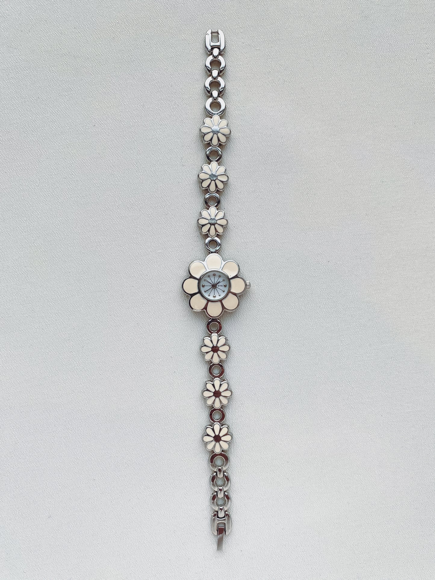 Silver - Rare Floral Watch