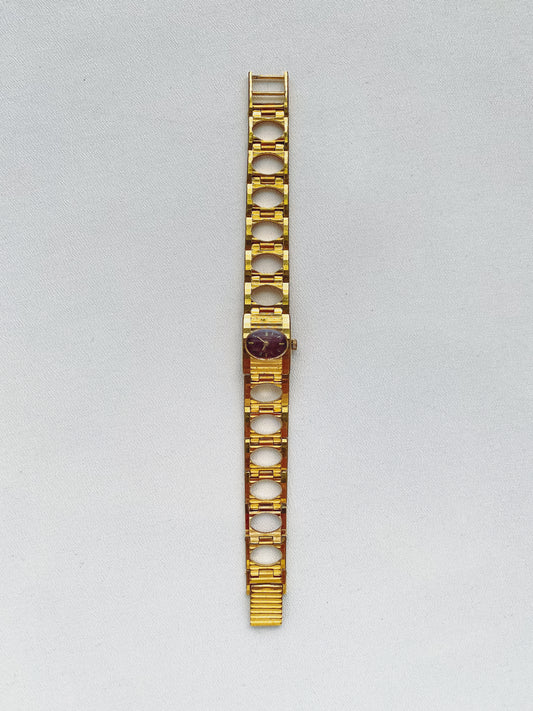 Rotary Gold Tone Tank watch