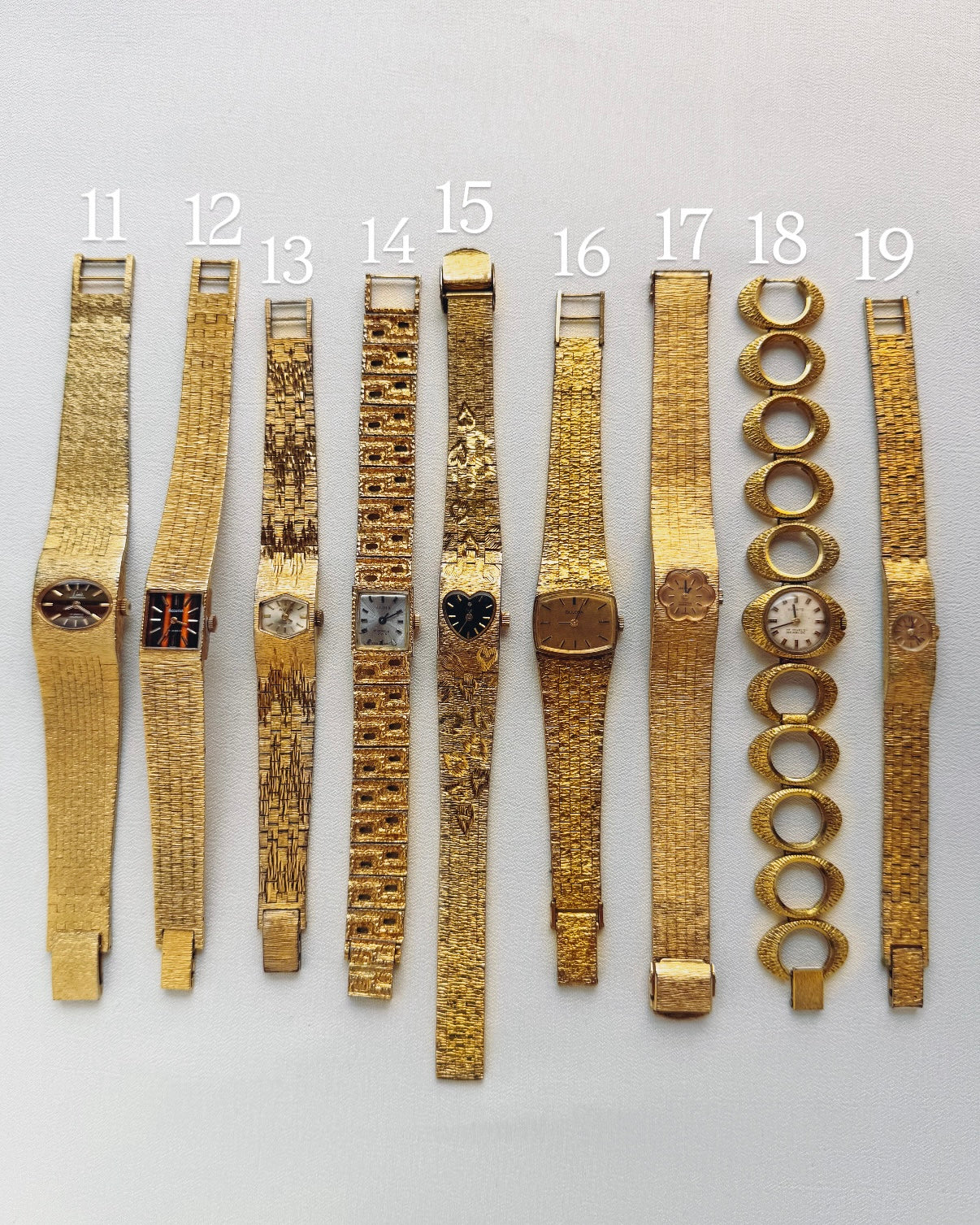 GOLD - VINTAGE WATCHES - II