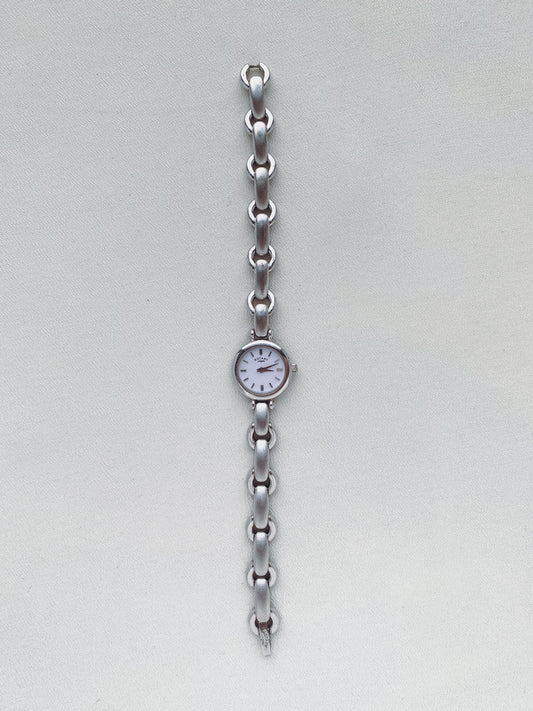 Silver - Dainty Rotary Watch
