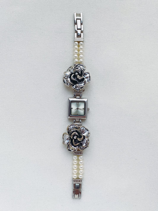 Silver - Rose Watch