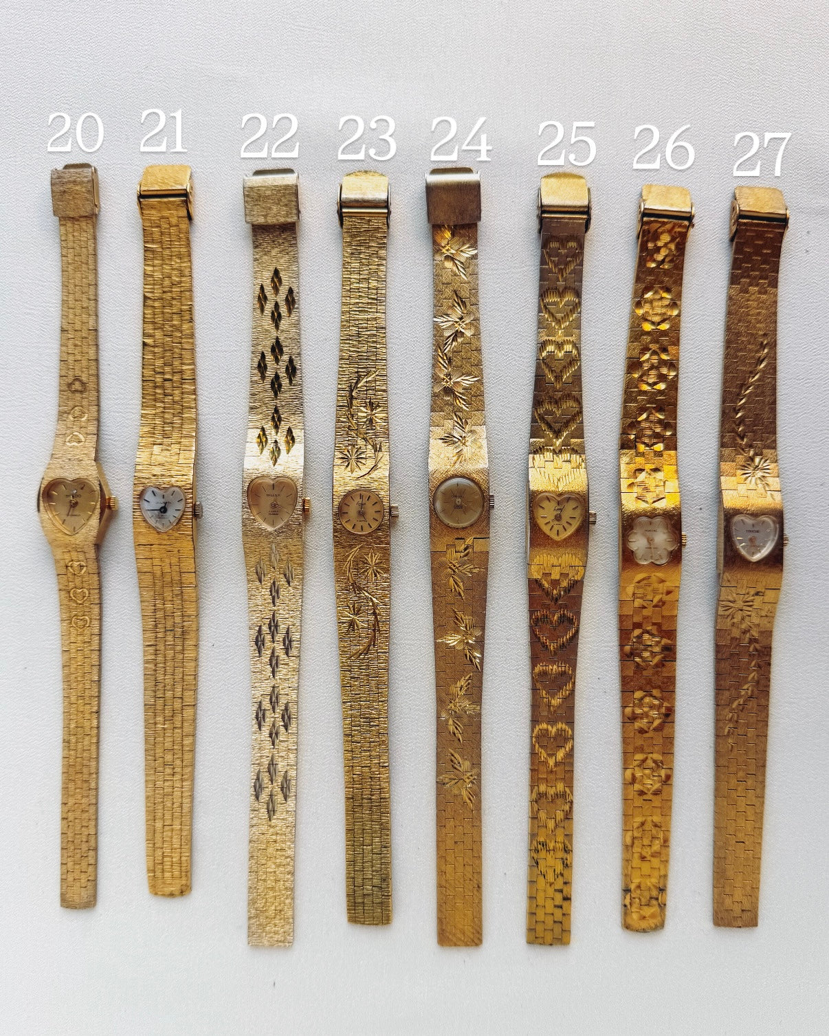 GOLD - VINTAGE WATCHES - III