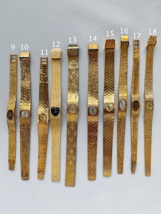 GOLD - VINTAGE WATCHES II