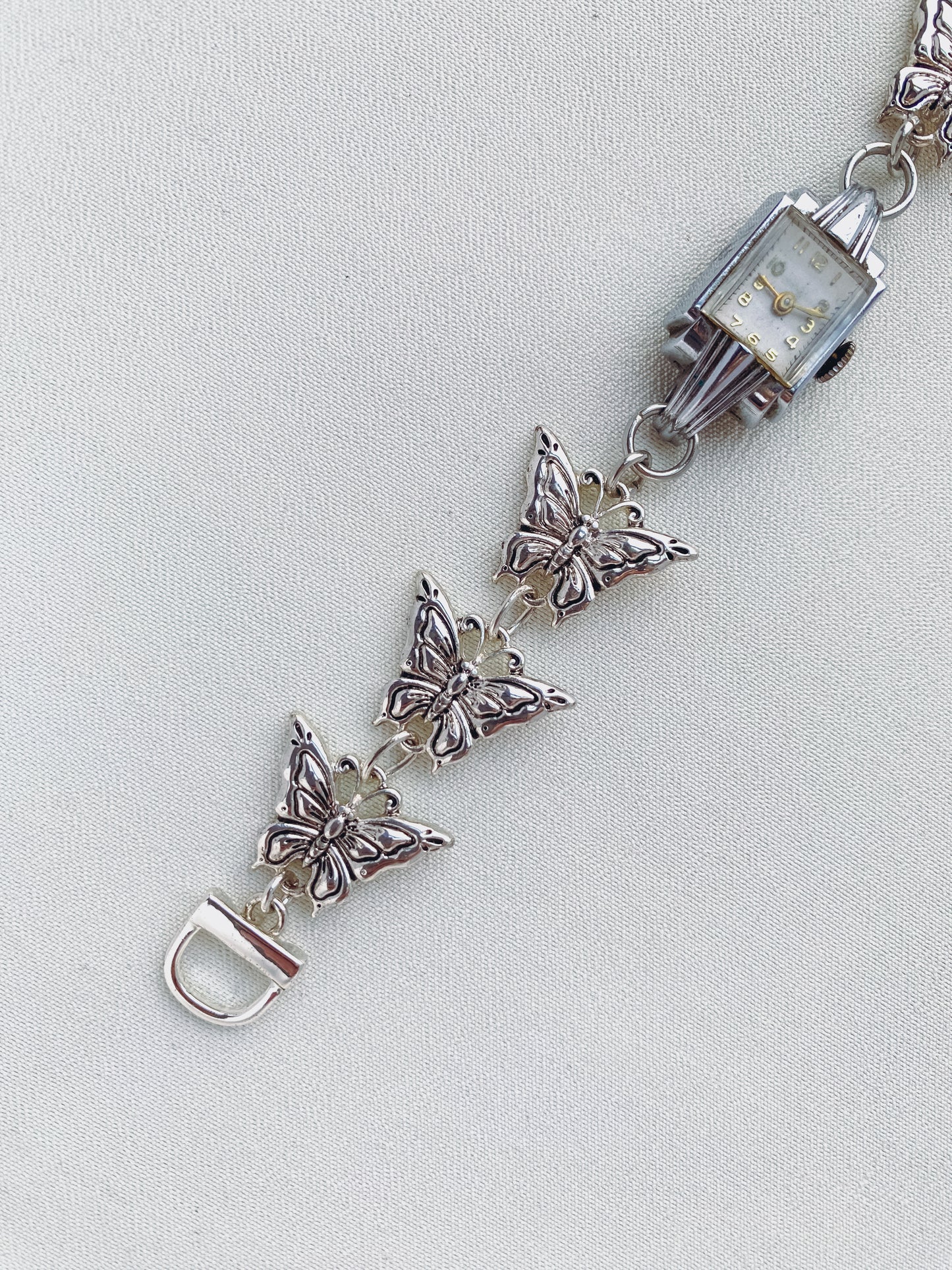 Silver - Butterfly Watch