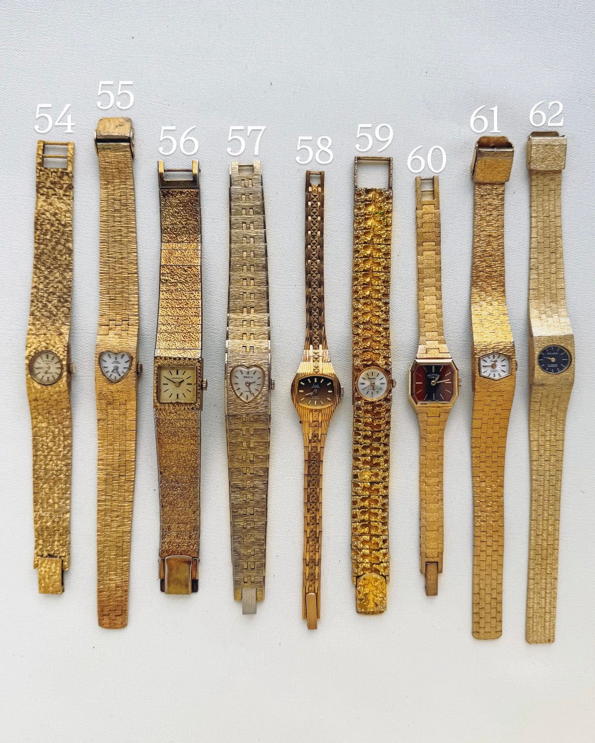 GOLD - VINTAGE WATCHES - VI
