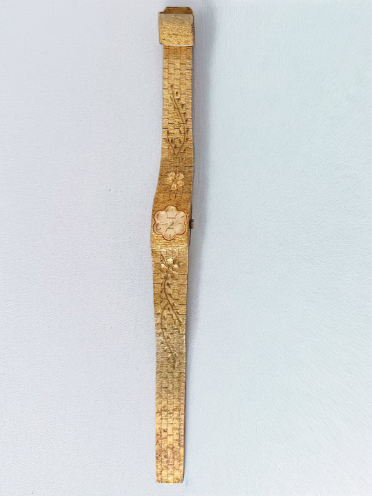 EXTREMELY RARE Imado Floral-Shaped Watch (1970s)