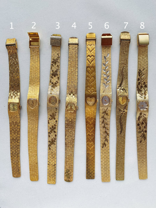GOLD - VINTAGE WATCHES