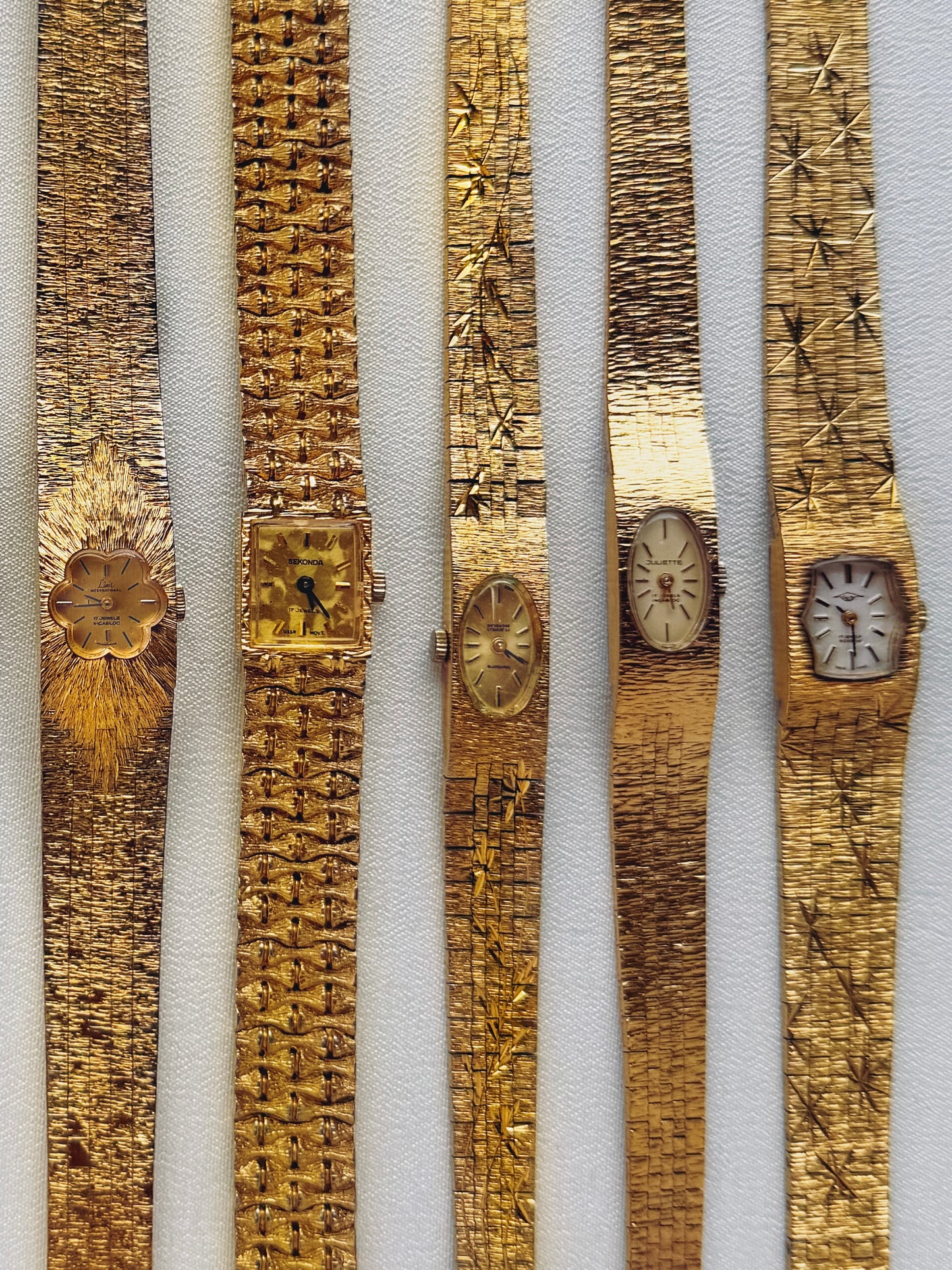 GOLD - VINTAGE WATCHES - I
