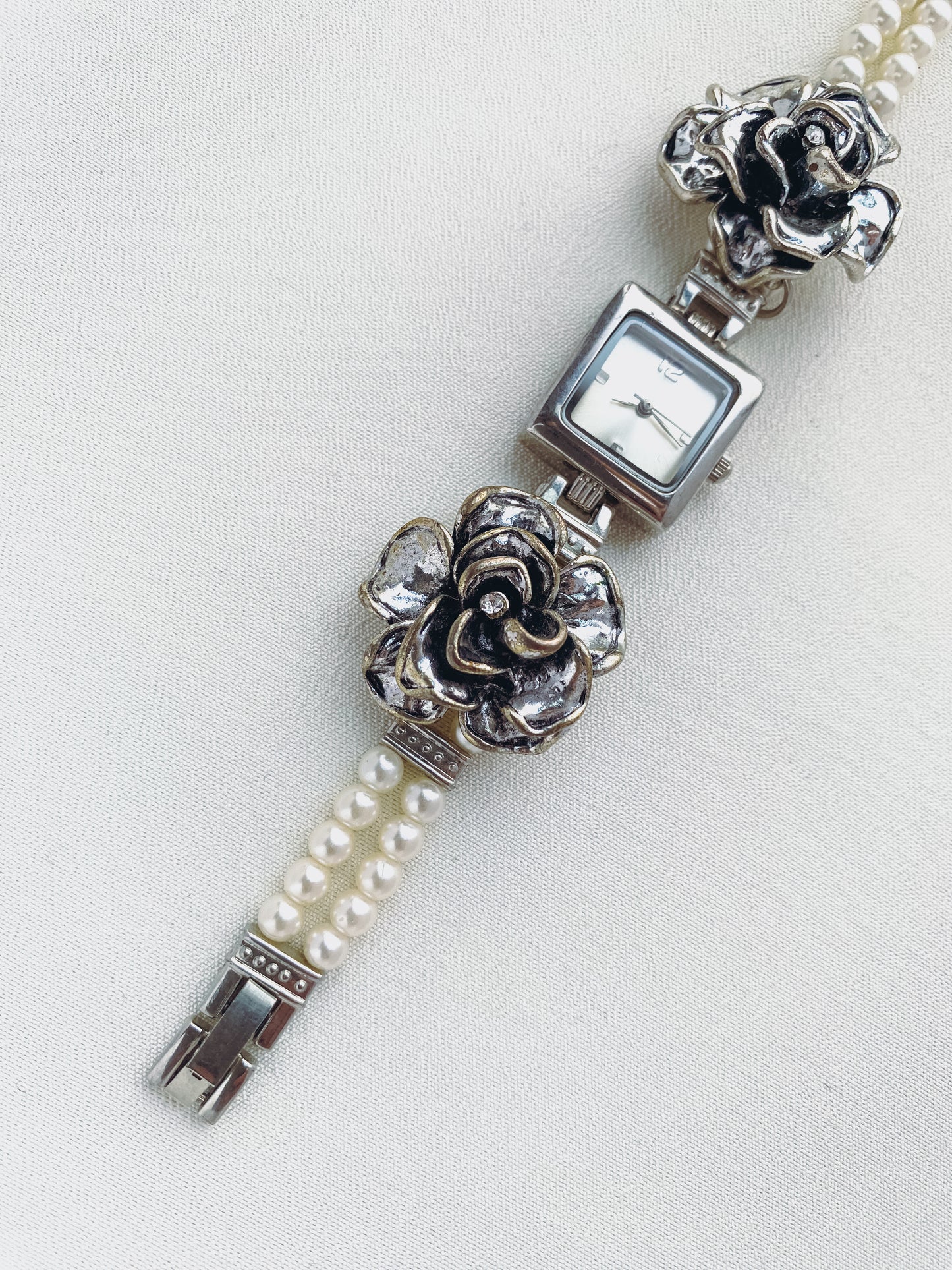 Silver - Rose Watch