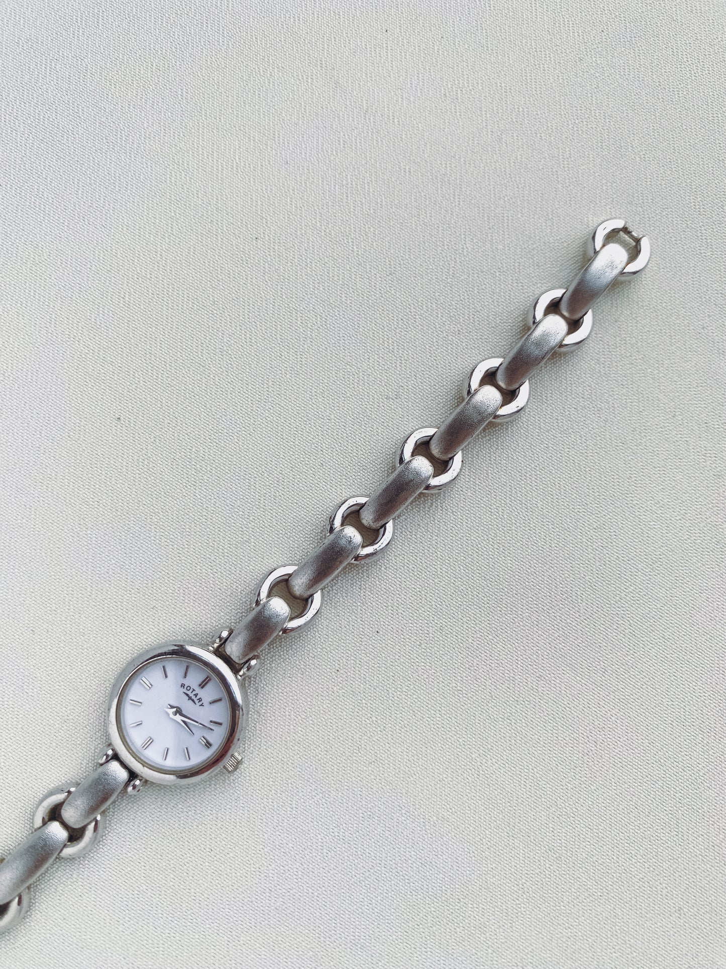 Silver - Dainty Rotary Watch