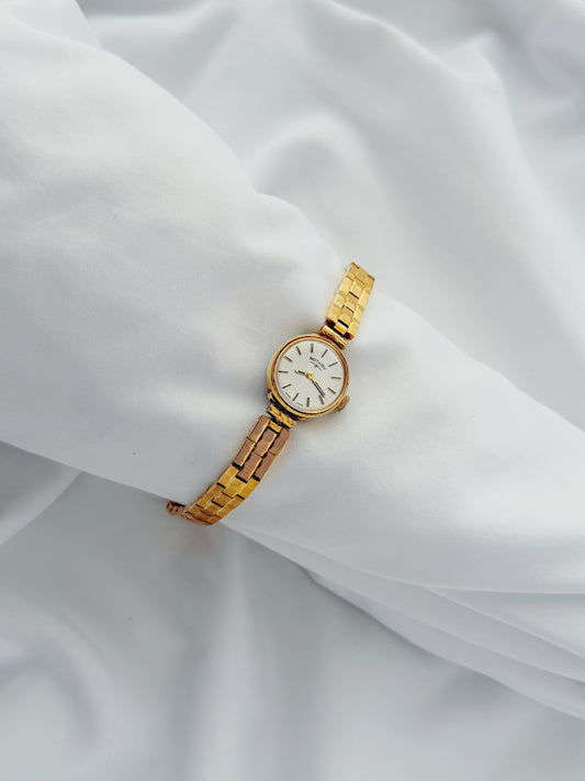 Gold - Vintage 1960s Rotary Classic Bracelet Watch