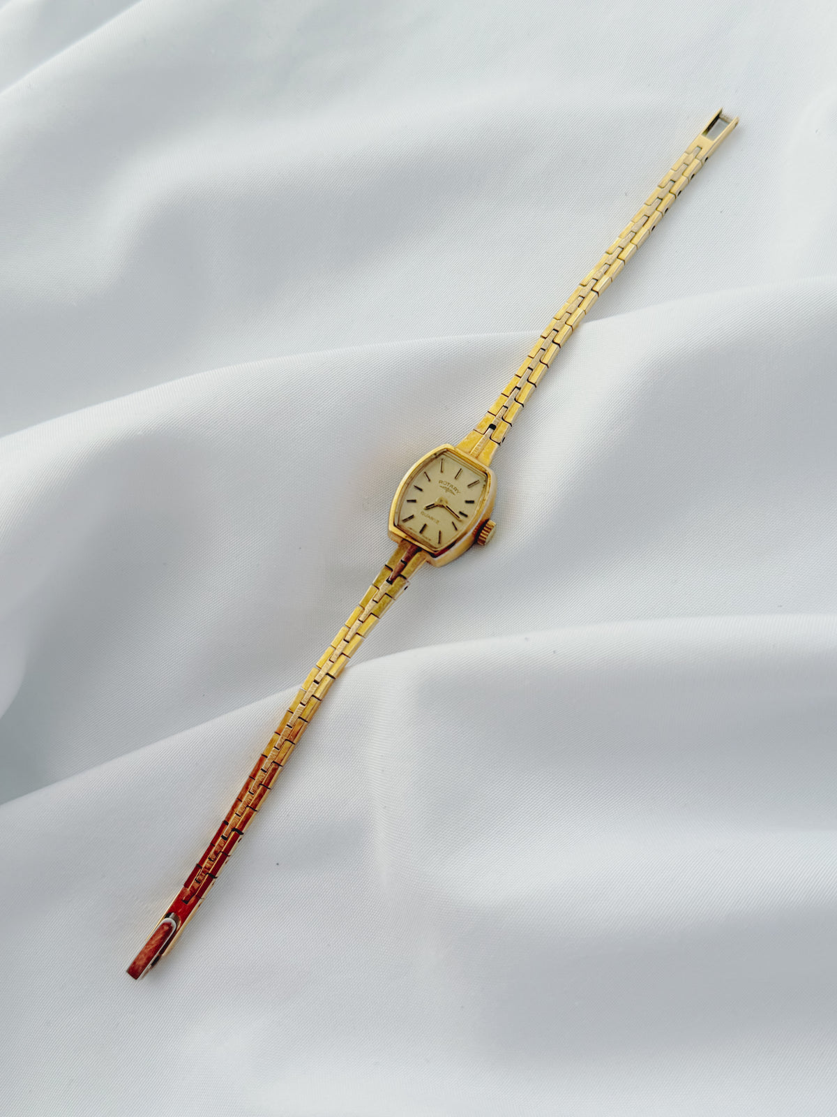 Gold - Vintage 1970s Rotary Cocktail Watch