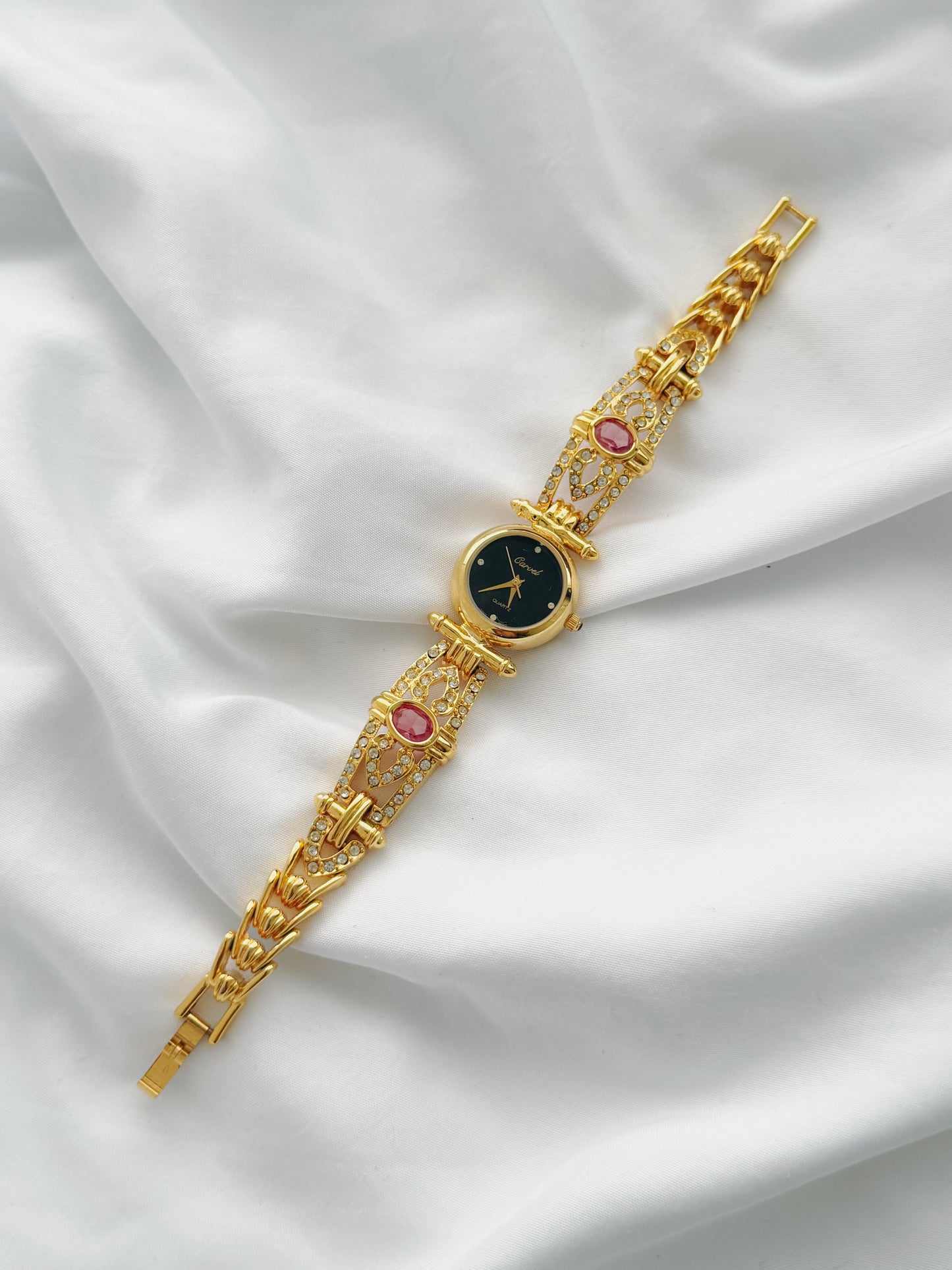 Gold - Carvel Rhinestone Watch