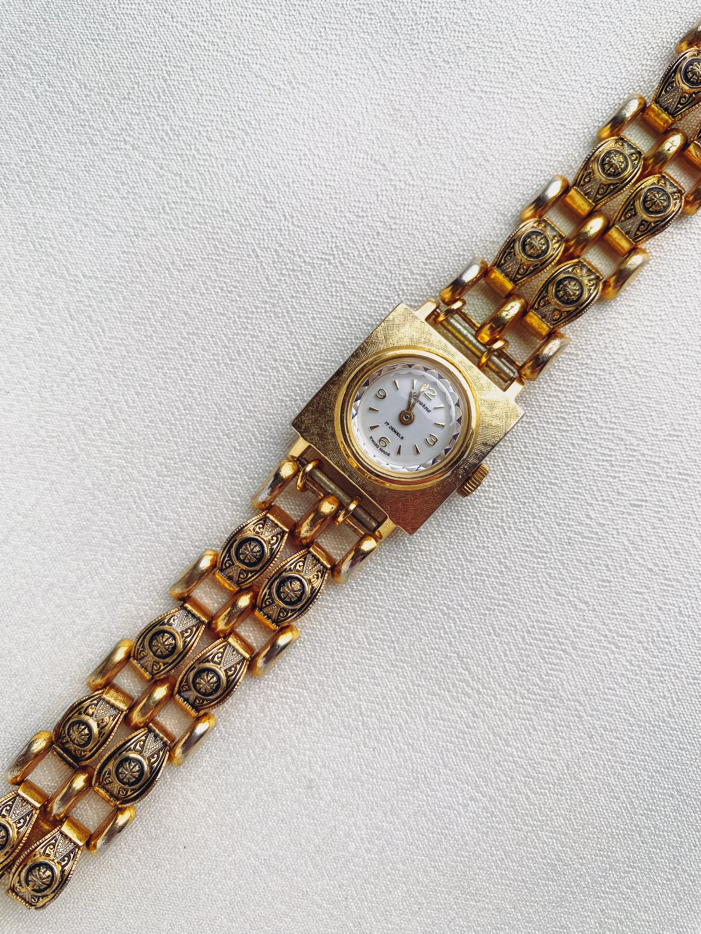 Gold - 1960s Damascene Watch