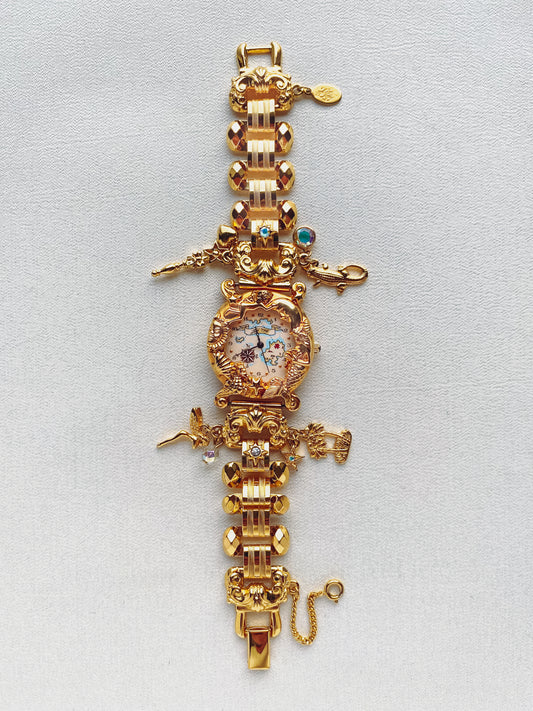 RARE 1970's Gold Kirk's Folly Watch