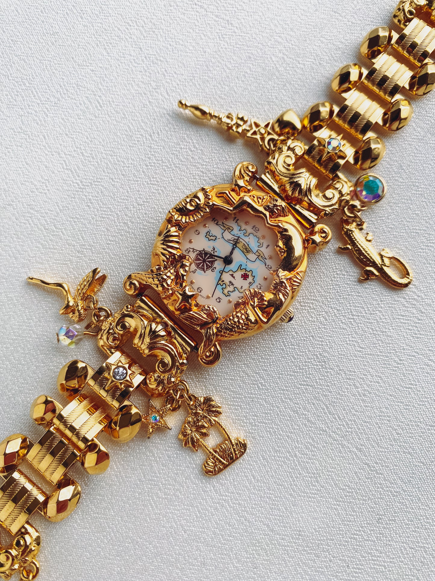 RARE 1970's Gold Kirk's Folly Watch