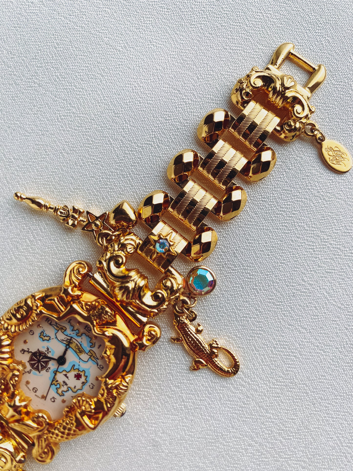 RARE 1970's Gold Kirk's Folly Watch