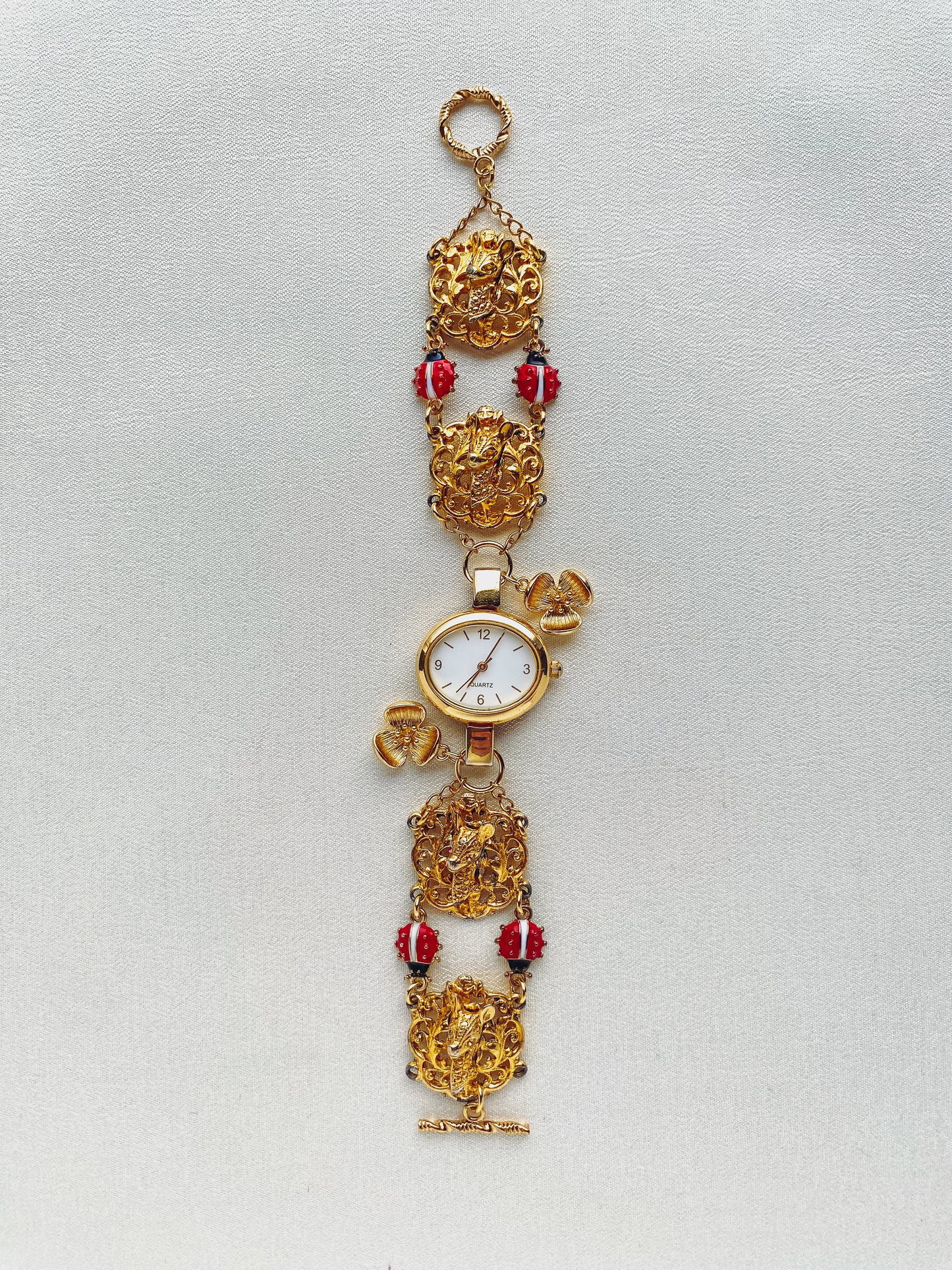Gold - Deer & Ladybug Watch