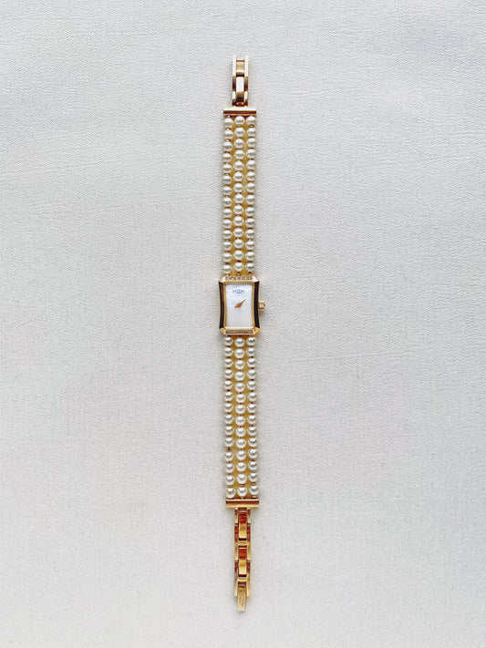 Gold - Rotary 1980s Pearl Watch