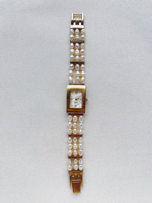 Gold - Pearl Watch