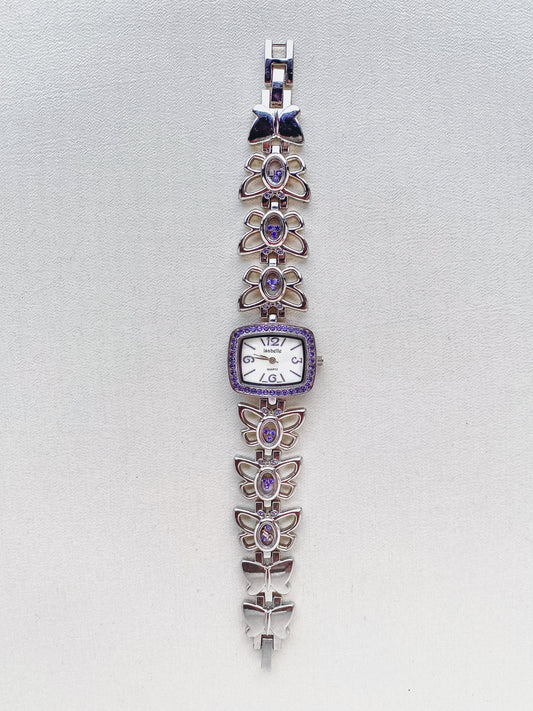 Silver - Butterfly Watch