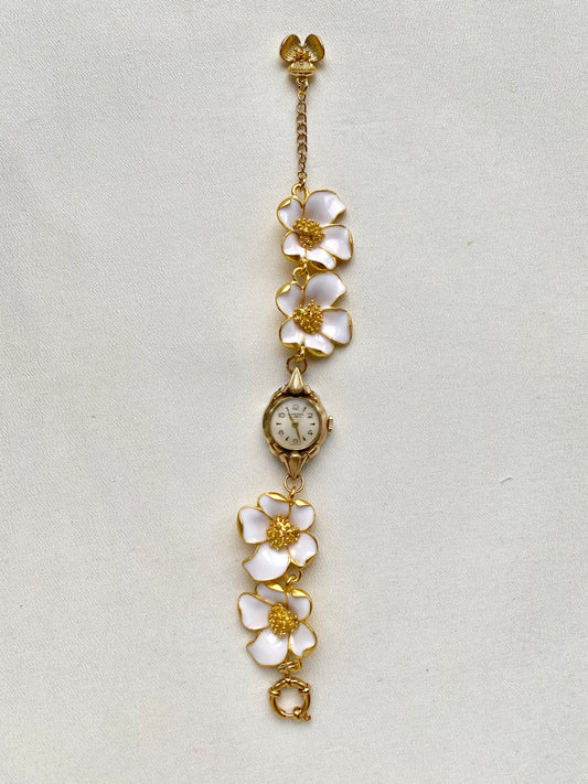 Gold - Floral Watch