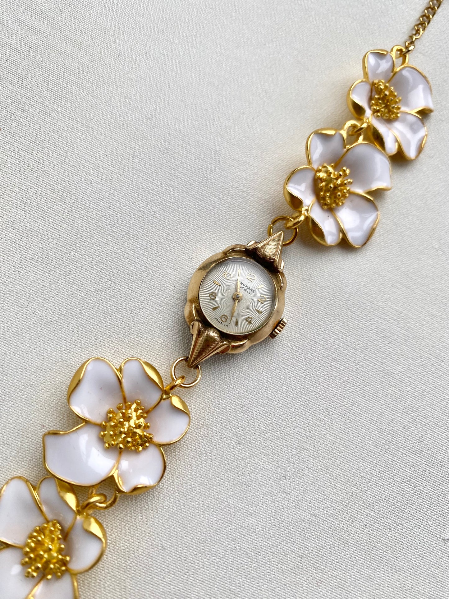Gold - Floral Watch