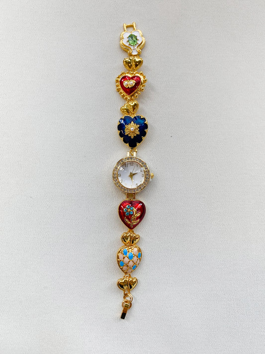 Gold - Heart-shaped Watch