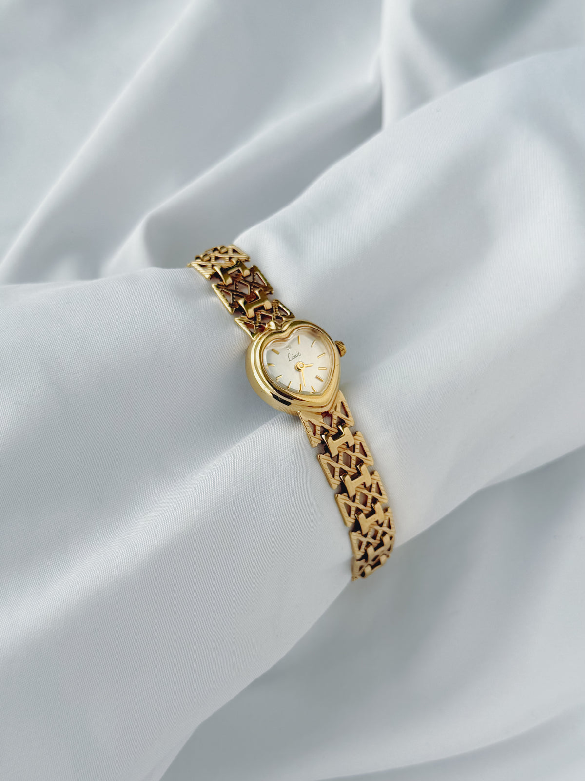 Gold - Heart-Shaped Watch
